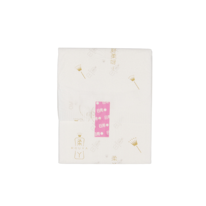 Breathable and Practical Non Irritating Sanitary Napkin Pad with Wing