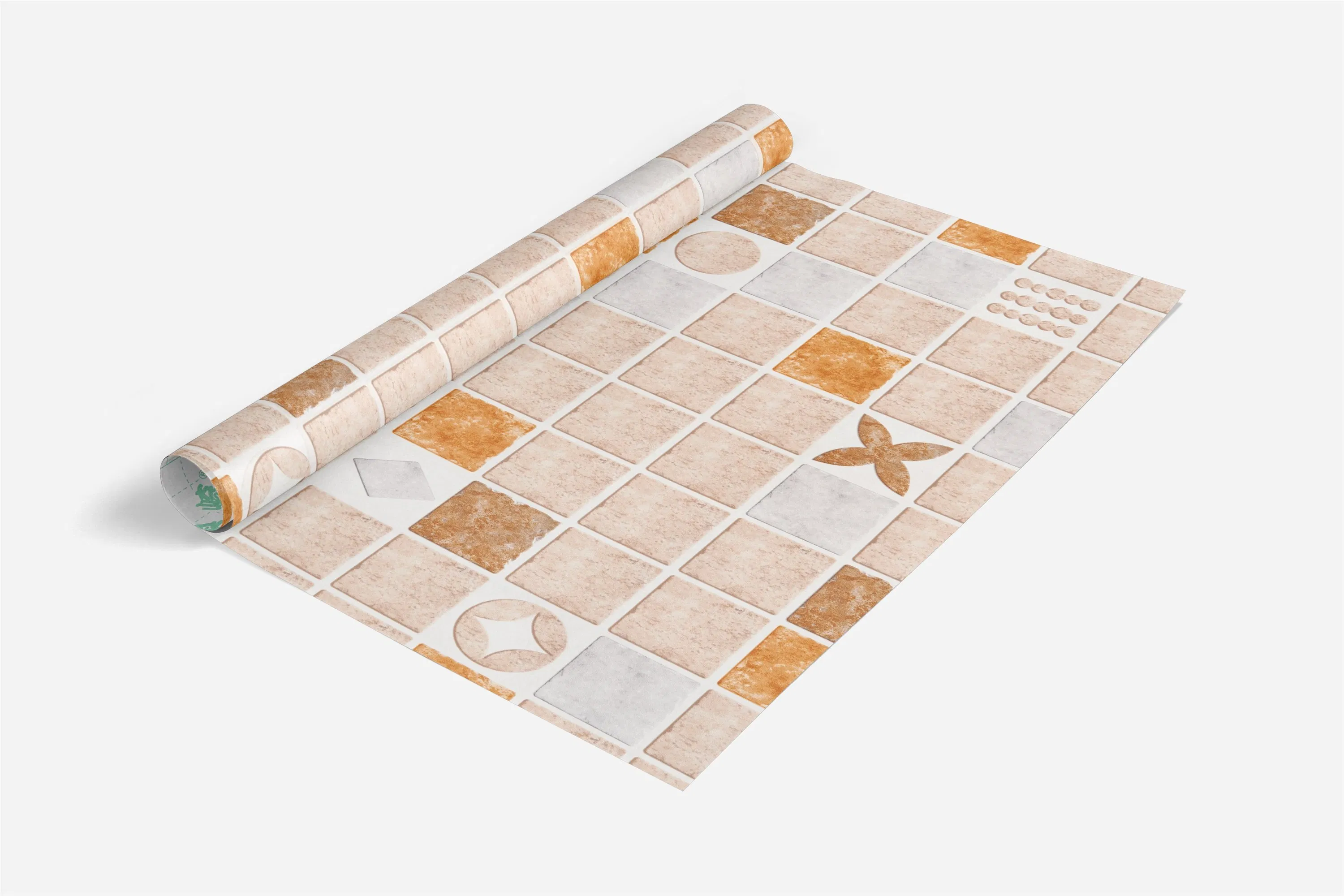 Octki Building Materials New 3D Stone Brick Designs PVC Vinyl Wholesale Cheap Home Wallpaper