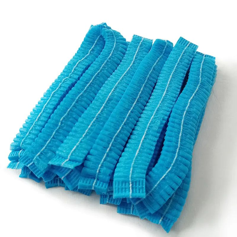 Anti-Dust Disposable PP Clip Hair Net Mob Cap