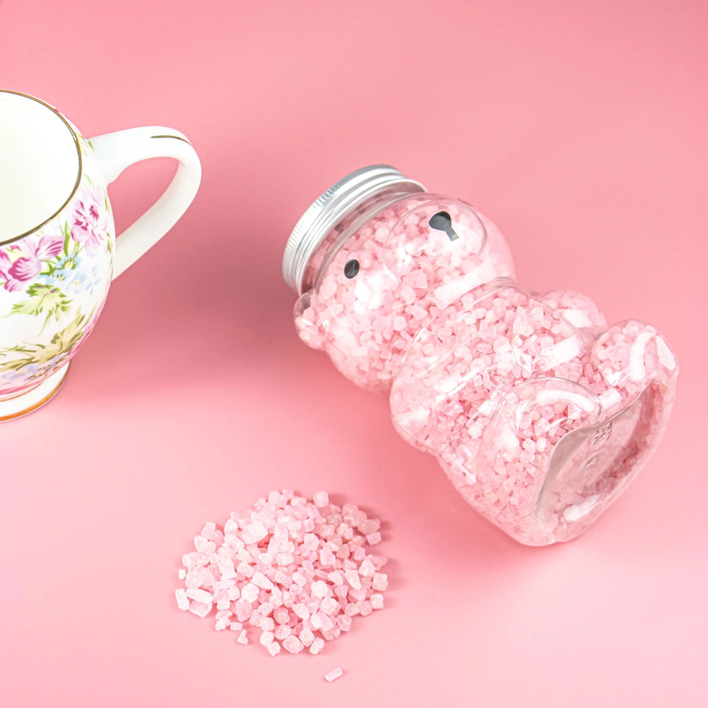 Natural Bath Salts Crystals for Bath and Wellness Benefits Pink Salt