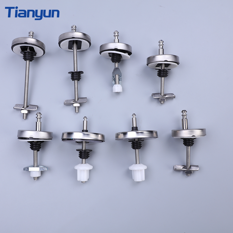 Toilet Fixings Toilet Seat Cover Hinge Screw Fixing Kit for Toilet