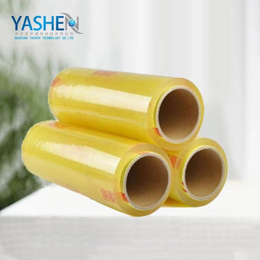 Embossing Packaging Fruit PVC Food Wrapping Cling Sleeve Roll Film
