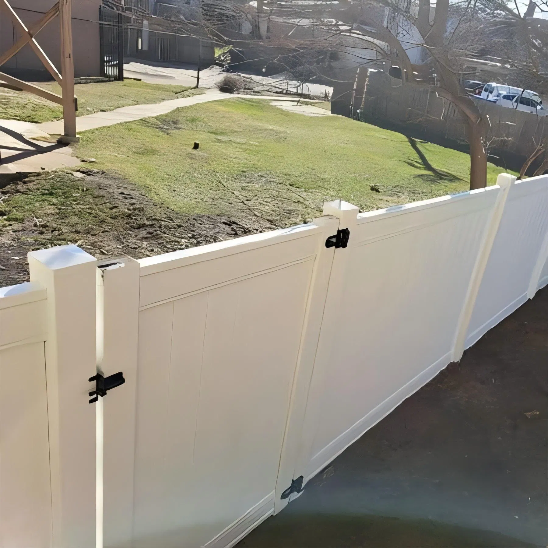 Elegant Outdoor Fence Panel for Quality Garden and Yard Spaces