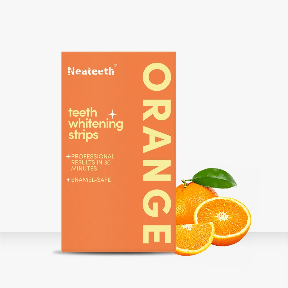 Teeth Whitening Strips Flavor Fast Result Pap Safe Formula Gel Dry Strips for Seneitive Tooth