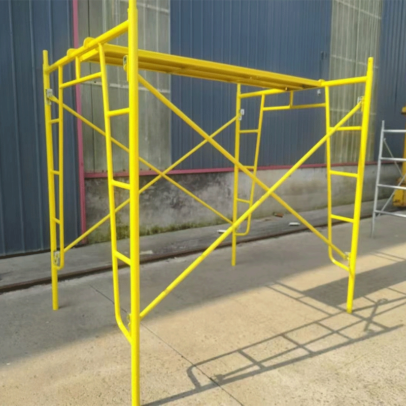 Customized Wholesale Q235 Construction Site Bridge Engineering Mobile Foldable Galvanized Aluminium Scaffolding System Scaffolding for Construction