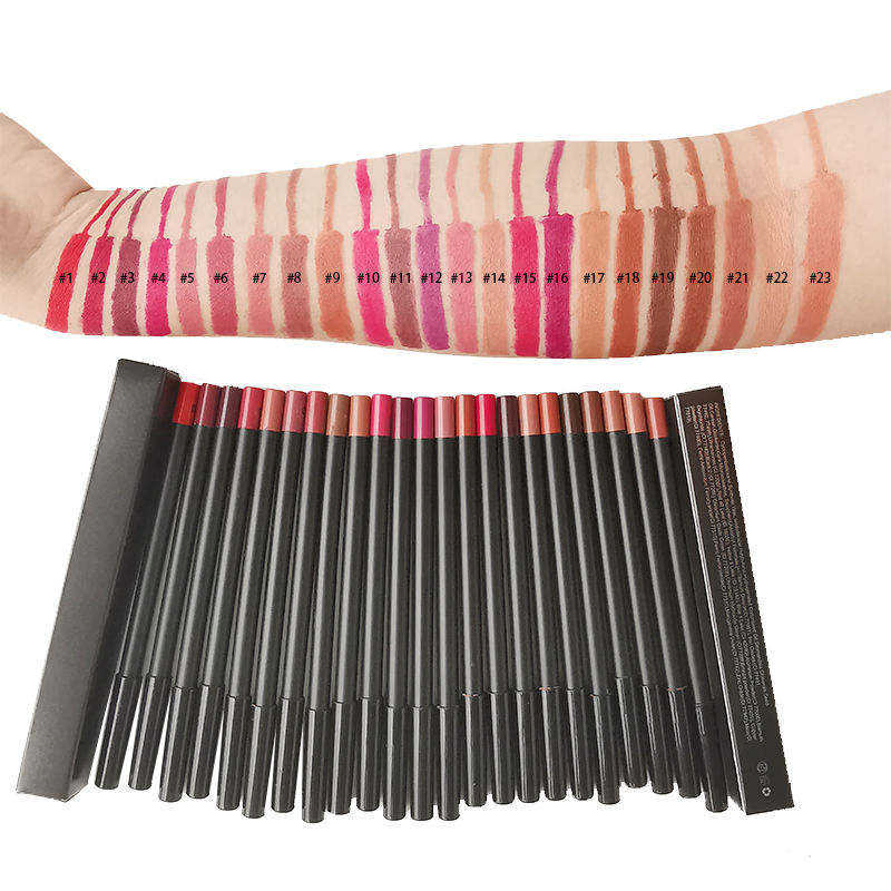 Premium Vegan Lip Liner Customizable Creamy Lip Liner - Rich Color, Creamy Texture