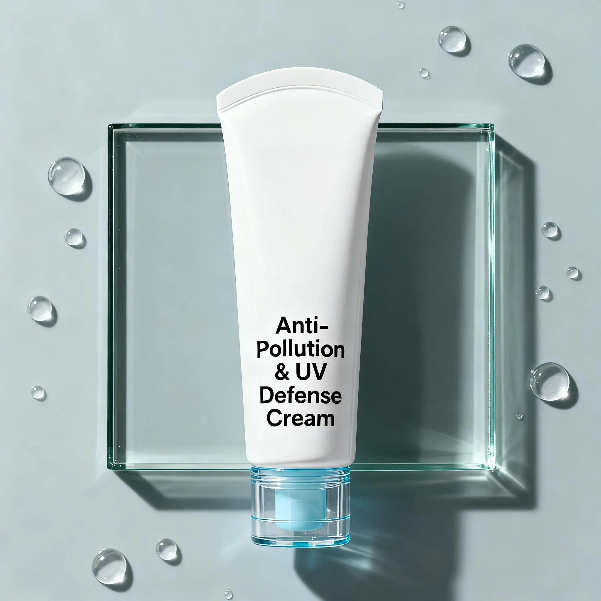 Age-Defense Protective Barrier Face Cream with Panthenol and Tremella Extract for Mature Skin