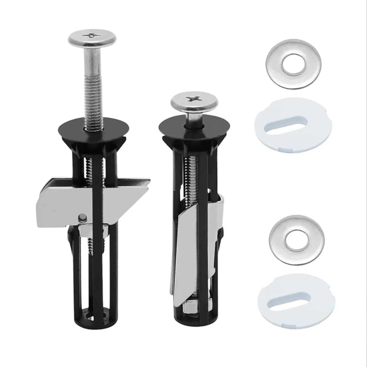 Modern Toilet Seat Cover Fixing Screws and Nuts Extended Expansion Bolts for Bathroom Fitting Replacement Accessories