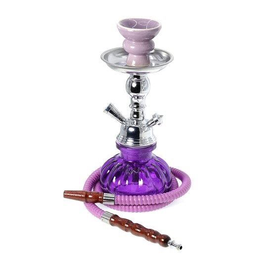 New Popular Shisha Pods Hookah Detachable Frosted Narguile Glass Pipe Shisha Hookah