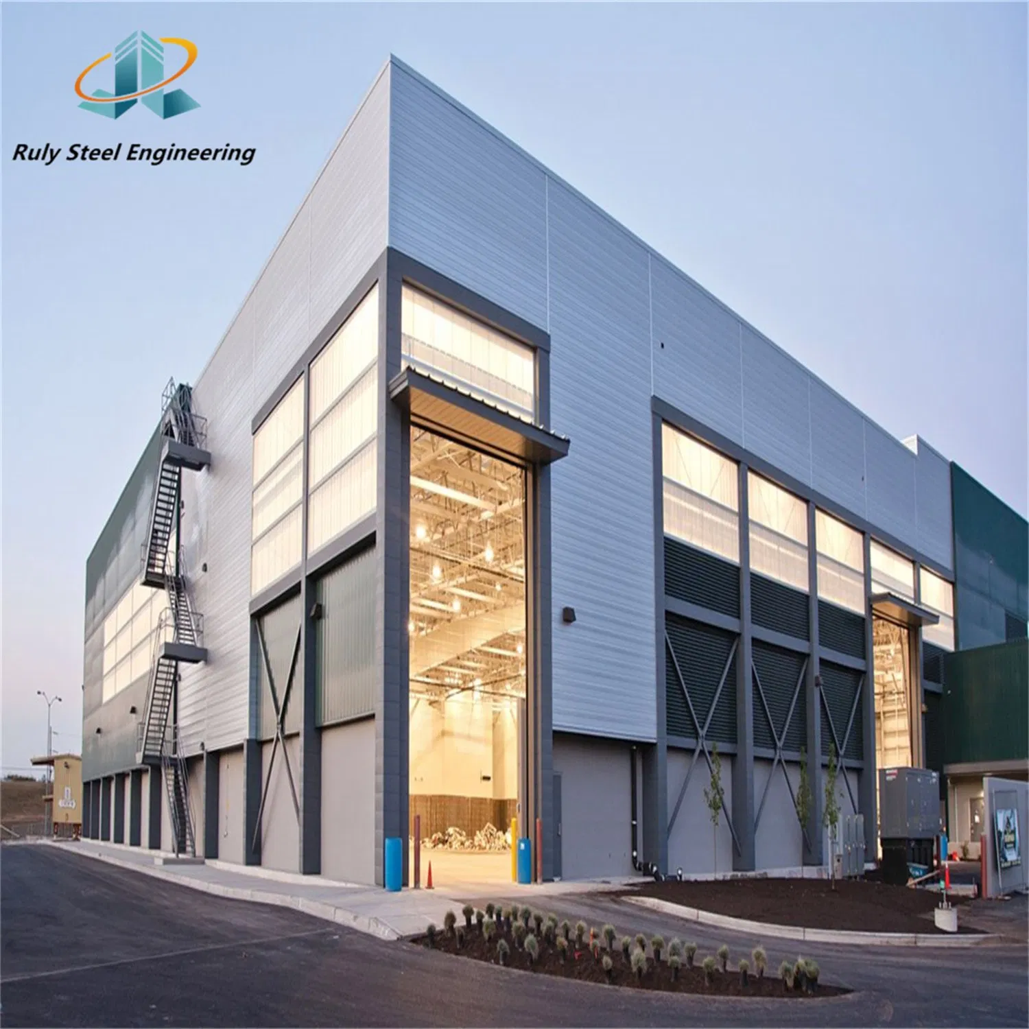 Colour Sheet/Sandwich Panel Prefabricated High Quality Steel Structure/ Warehouse /Workshop / Building