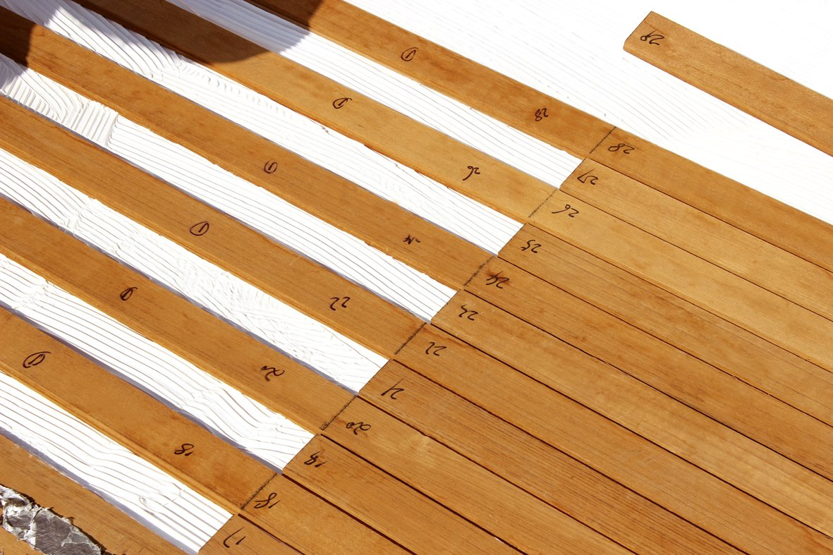 Premium Burma Teak Boat Deck for Luxury Yachts and Sailboats