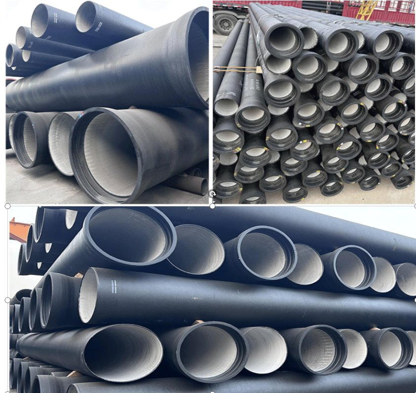 Nodular Graphite Iron Pipe DN1000 Drainage Pipe Cast Iron Pipe Steel Pipe