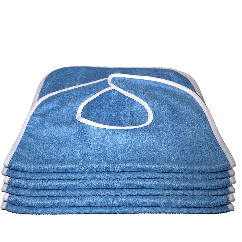 Anti-Fouling Food, Elderly Bib, Saliva Bib, Suitable for Men and Women, Eating Cloth Bib