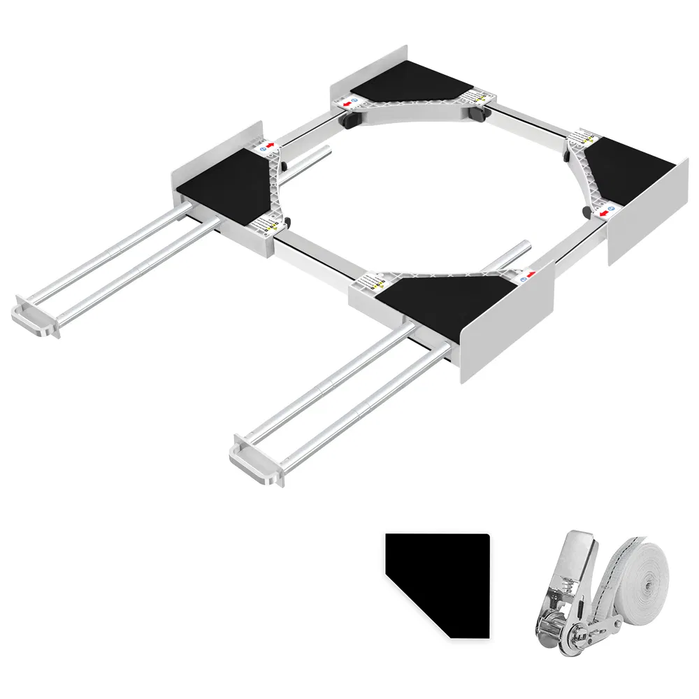 Washer and Dryer Universal Washer and Dryer Stacking Kit with Pull out Drying Rack Adjustable