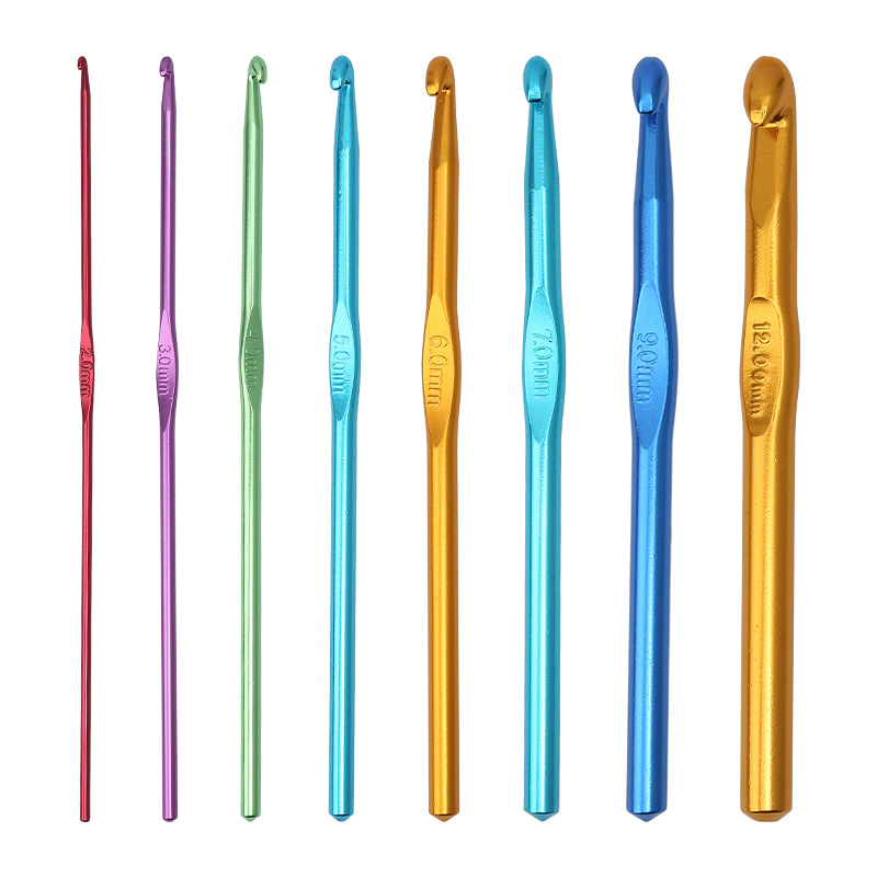 Color Alumina Single Head Crochet Knitting DIY Knitting Tool