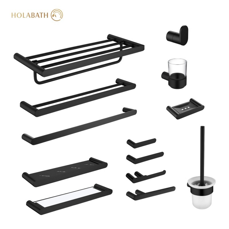 Регулируемая полка для полотенец из нержавеющей стали