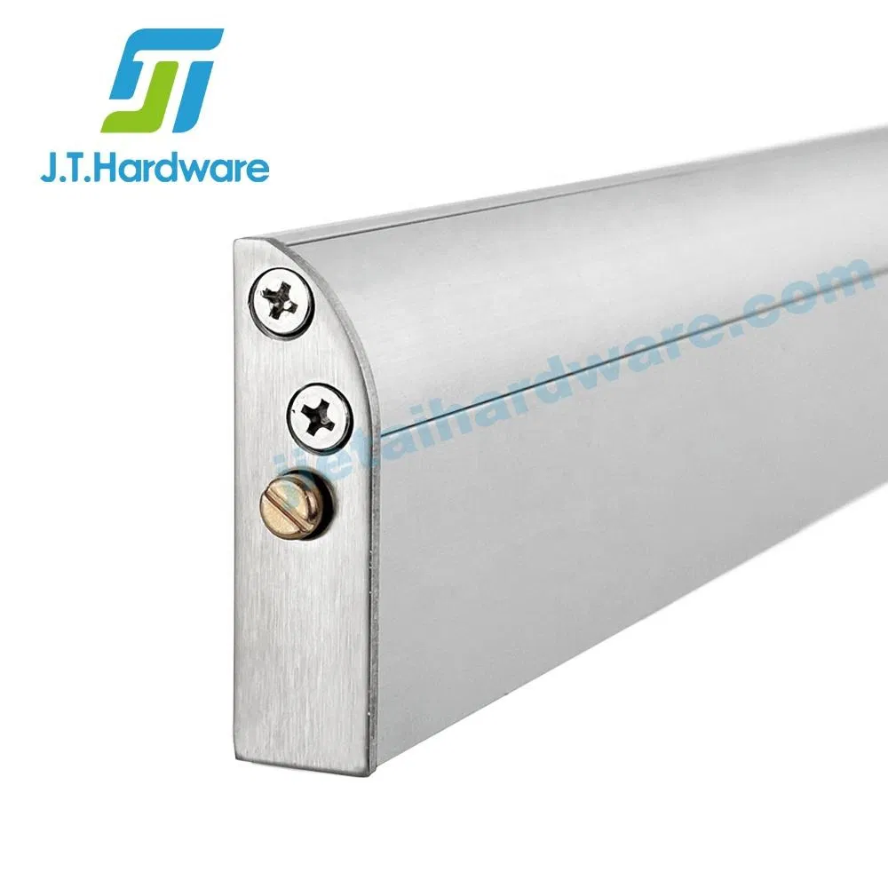 Jthardware Surface Mounted Drop Down Aluminum Door Sweep Automatic Door Bottom Seal