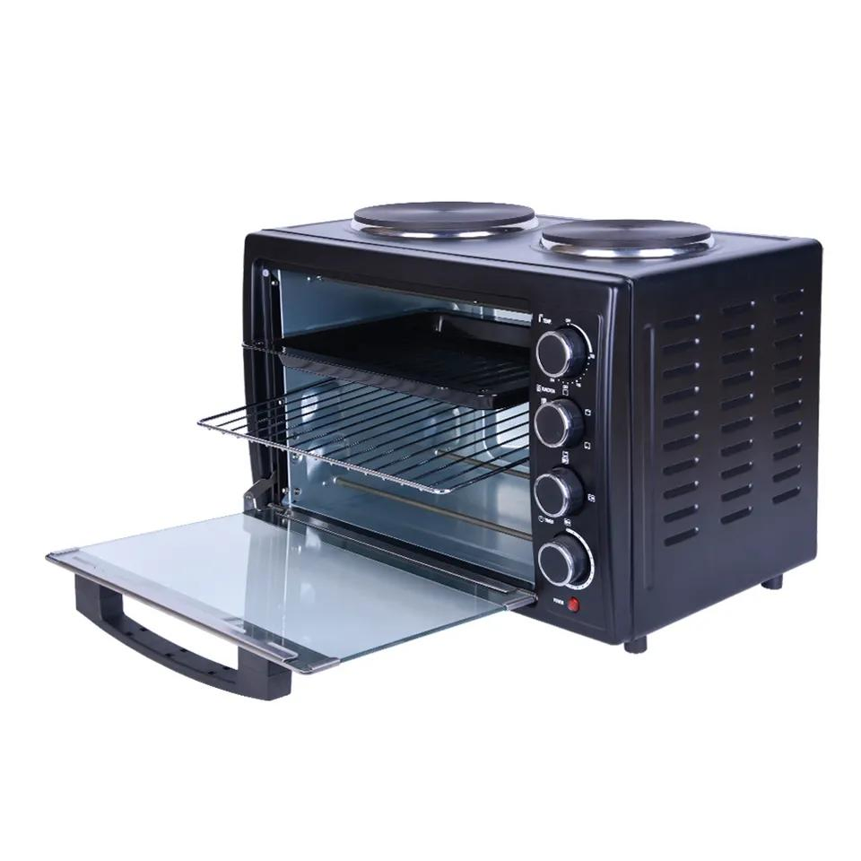 High Quality Convection Toaster Oven with Hot Plate Pizza Oven Electric Oven 45L