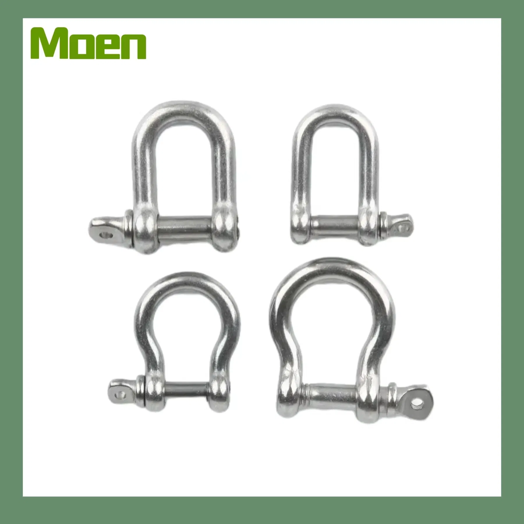 Manufacturers Direct Selling Industry Galvanized D Shackle Steel for Mining