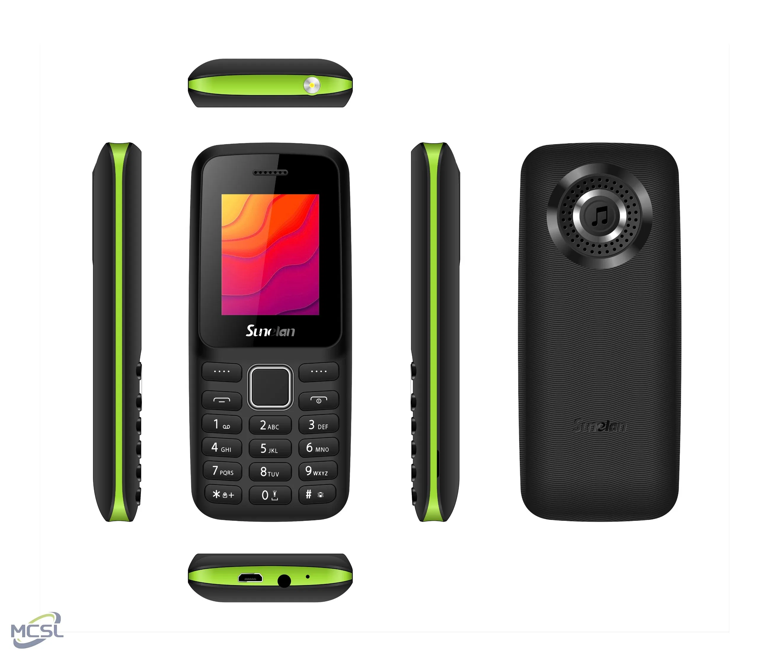 Мобильный телефон Sunelan S101 2G, 1.8 дюйма, две SIM