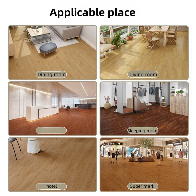 Виниловый пол под дерево и камень, самоклеящийся