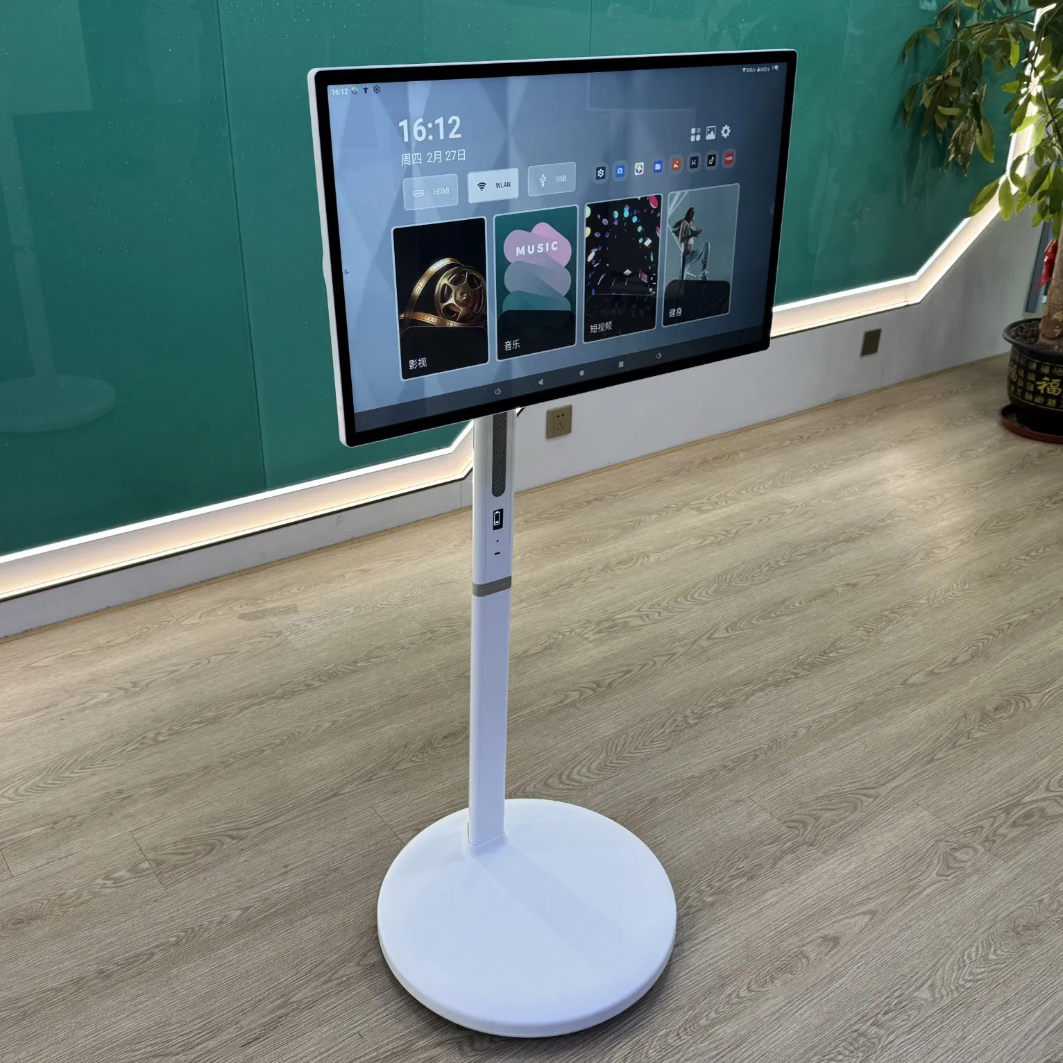 Versatile Interactive LCD TV for Travel and Entertainment Use