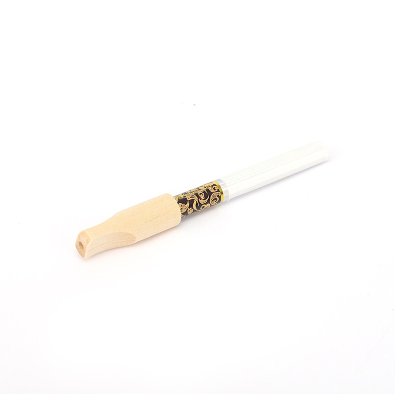 Flat Mouth Paper Filter Wooden Cigar Filter Tips