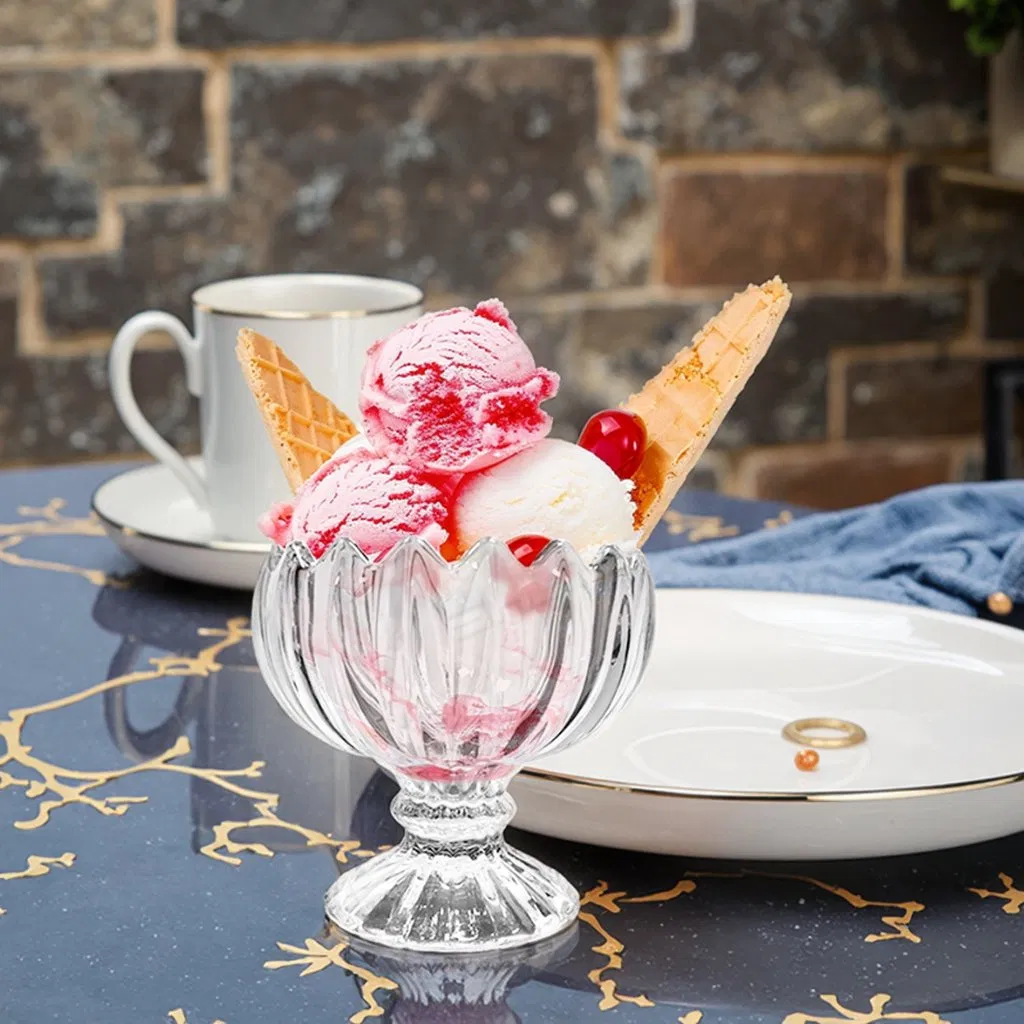 Trifle Dish Glasses Footed Glass Ice Cream Dessert Cups Shunstone Supplier Dessert Party Cups