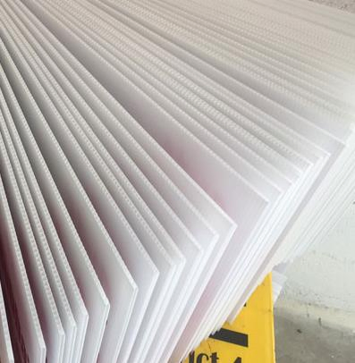 12"X18" UV Protection Corrugated Plastic Fullcolour Signs for Outdoor