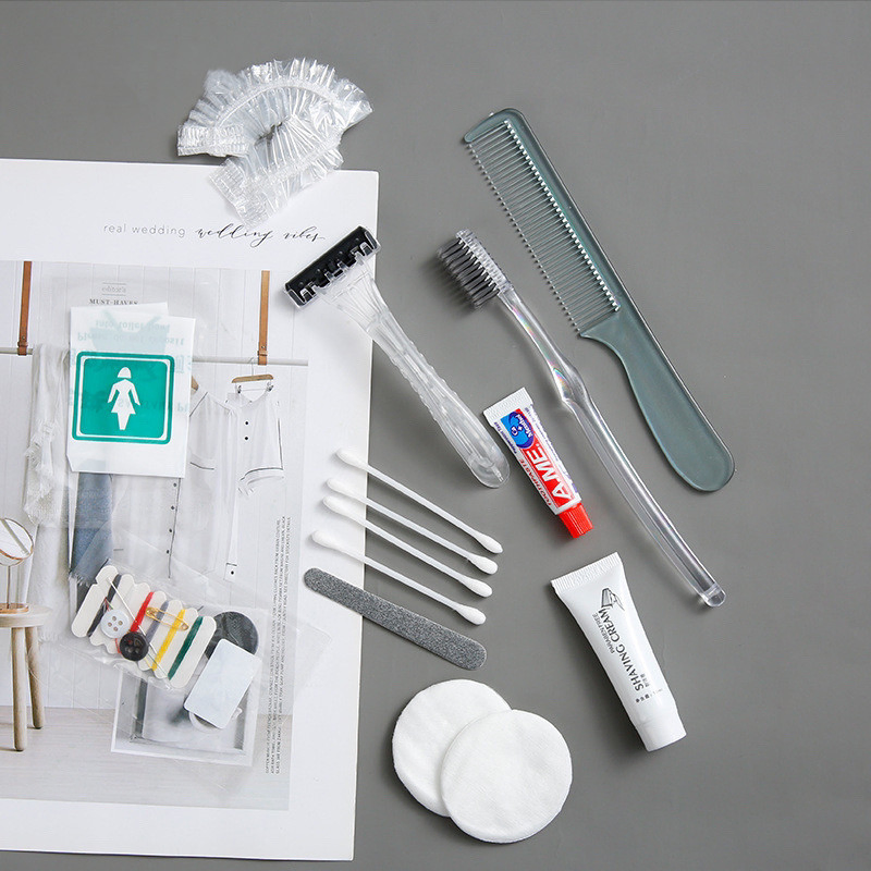Luxury Hotel Amenities Toiletries Eco-Friendly Packaging Disposable Hotel Supplies Guest Room Amenities for Hotel
