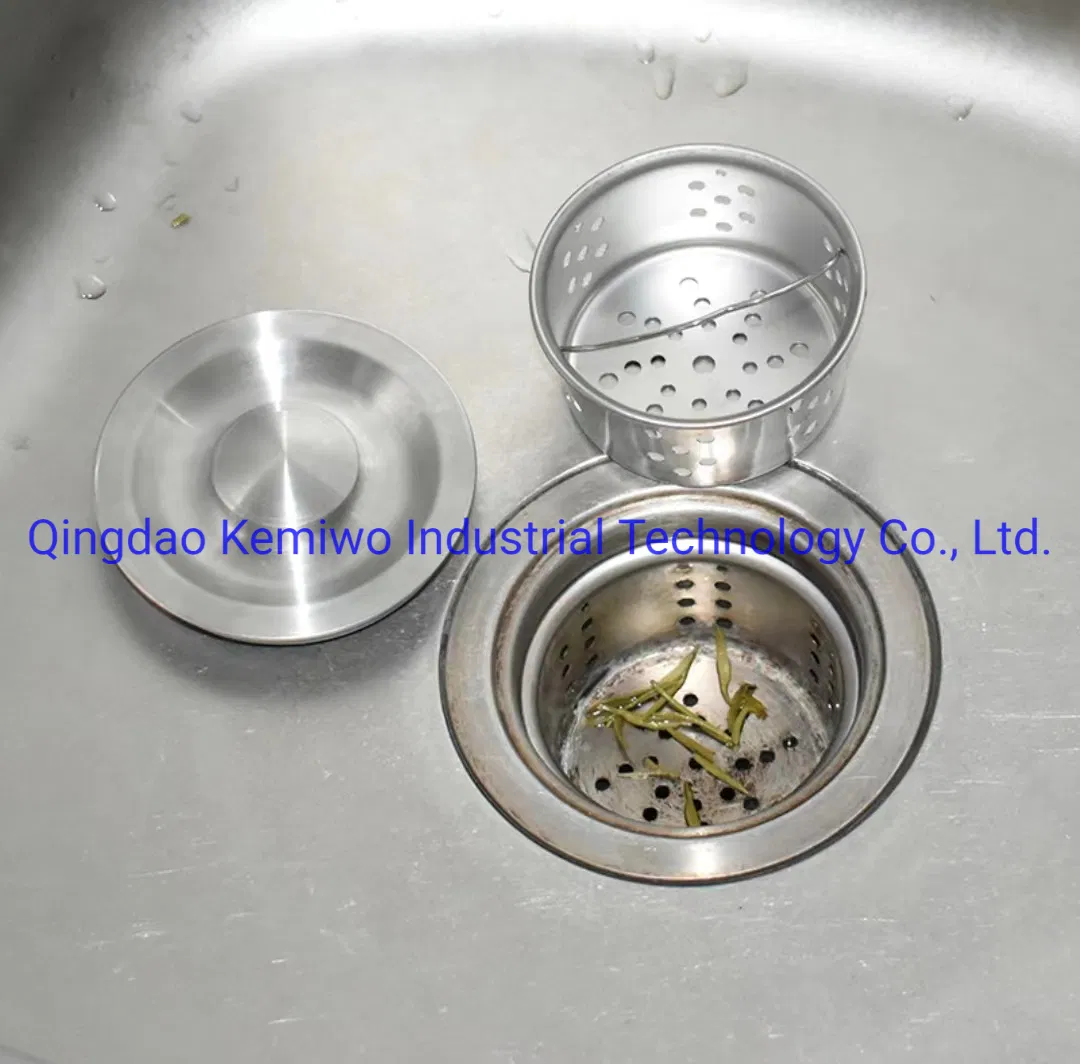 2022 New Kitchen Sink Lid/Leakage Plug Funnel/Basket