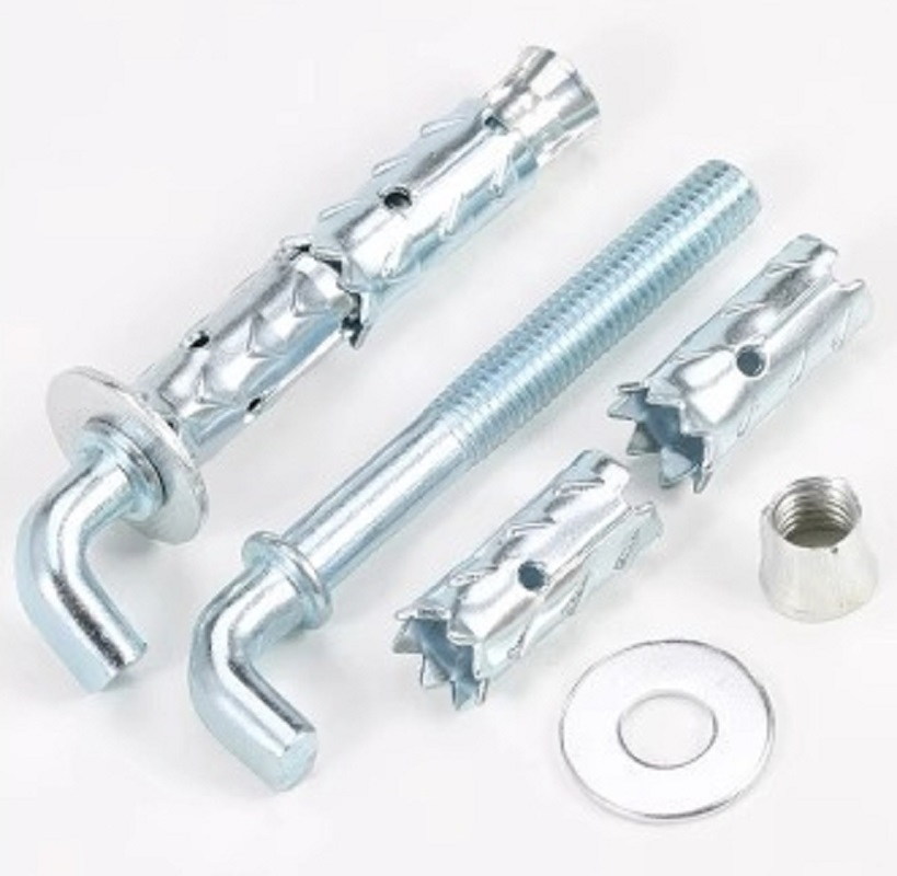 Galvanized Expansion Screws for Bricks, Heavy-Duty and Reliable Performance Expansion Bolt Anchor Bolt
