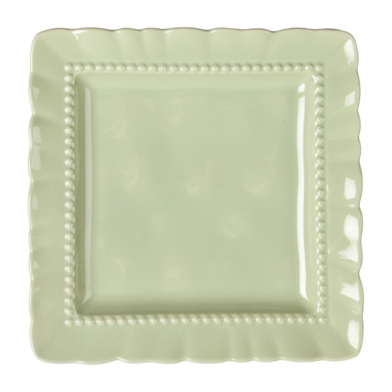Classic Vintage Style Ceramic Plate Porcelain Dinnerware Plate Dinner Vegetables Plate