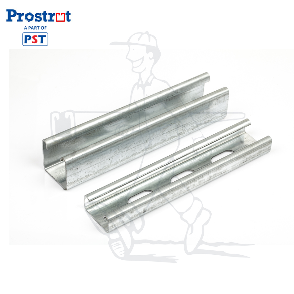 Strut Channel Type C with Slotted Holes HDG/Pre-Galvanized Steel Structure