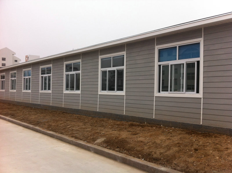 6mm Exterior Wall Wood Grain Siding Panel High Density