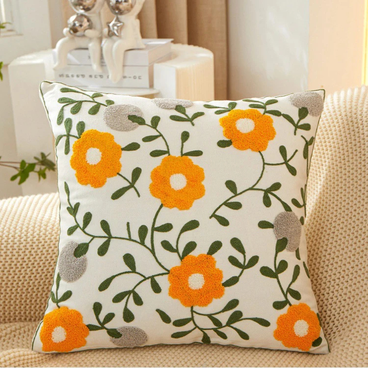 Customizable Linen Cushion for Unique Bohemian Style Decor