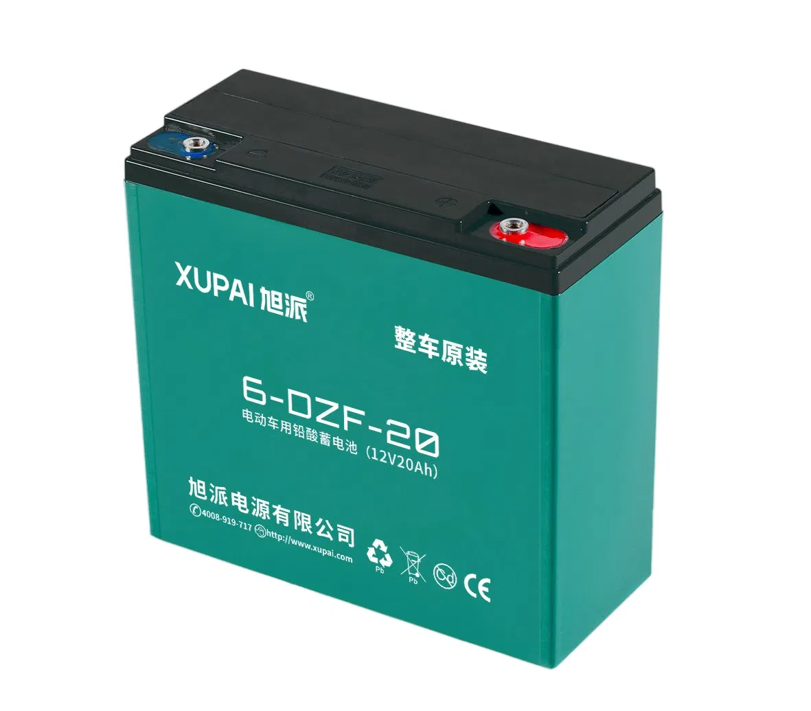 High Quality 12V 6-Dzf-20 Ebike Lead Acid Power Battery Electric Wheelchairs