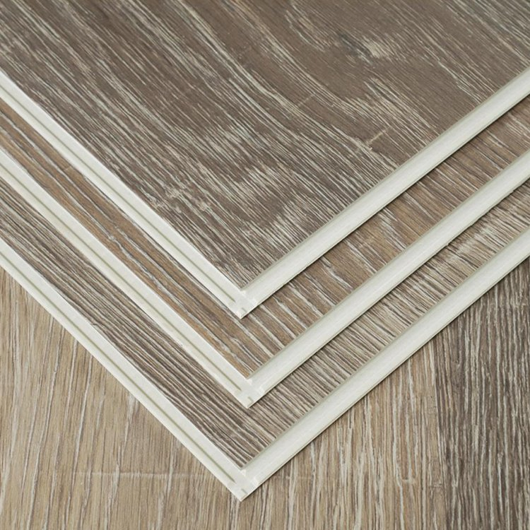 Waterproof Luxury Vinyl Floor Sticker Lvt Laminate Plastic PVC Flooring Spc Plank
