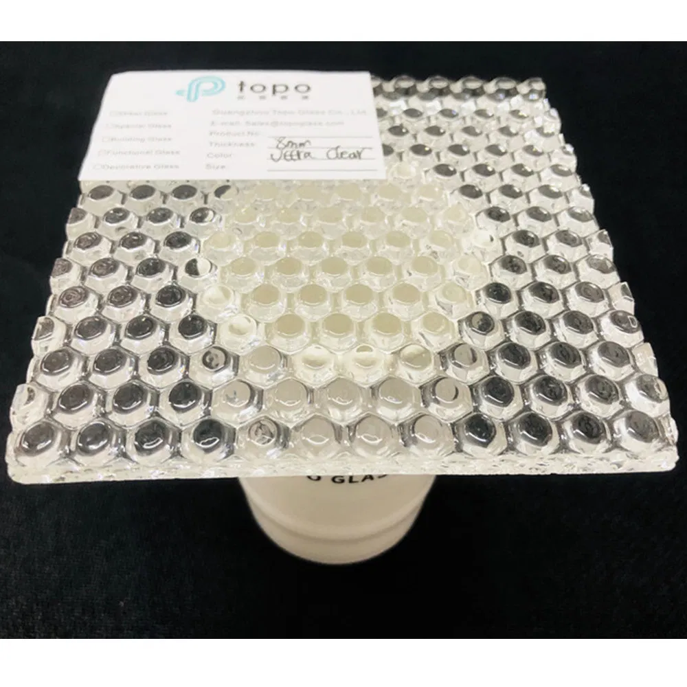 Guangzhou 5mm Laminated Tempered Night Pearl Patterned Glass (CP-TP)