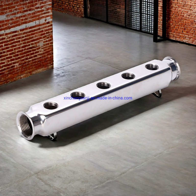 Durable Stainless Steel Manifold with 90 Degree