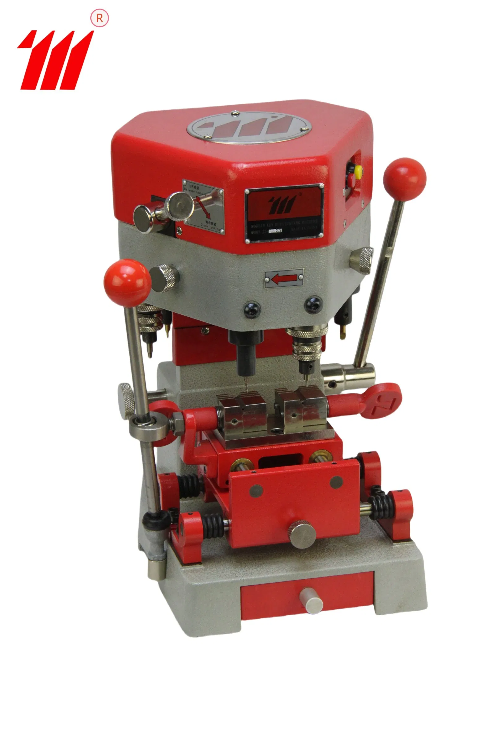 Jingzhun Triple-Eight-Ha1 Vertical Key Cutting Machine 110V/220V Key Duplicator for Locksmith