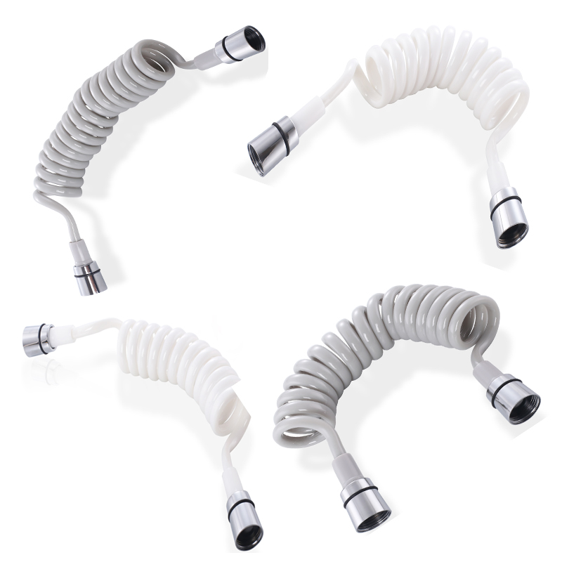 Bathroom Accessories Flexible Bidet Hose Portable Plastic Shower Telephone Line Toilet Hose