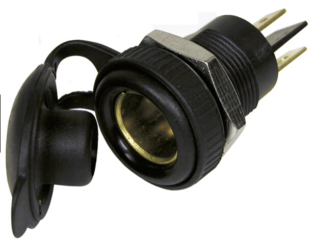 Водонепроницаемая розетка прикуривателя 12В для авто и мотоцикла