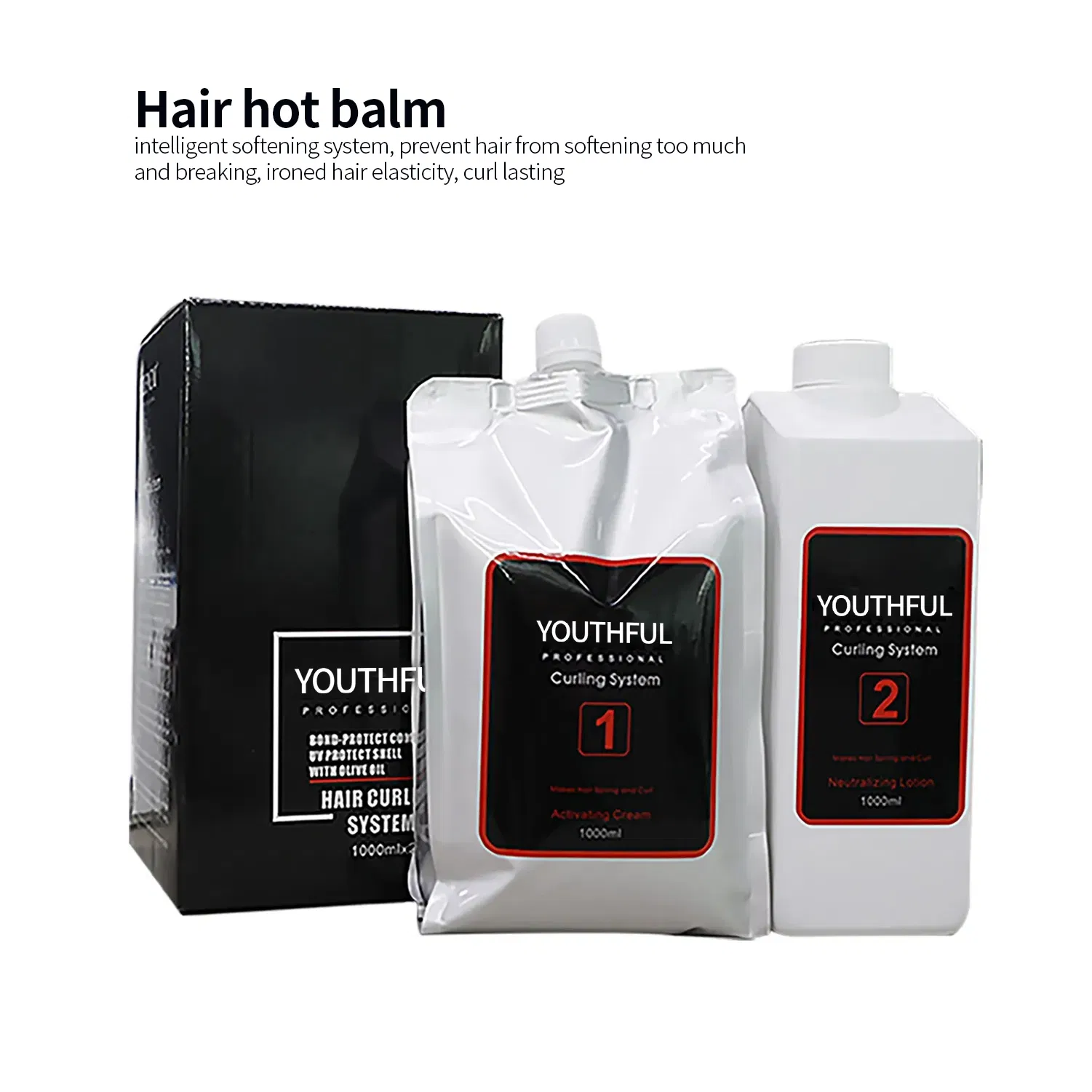 Keratin Hair Rebonding Cream for Permanent Hair Curling Perm Cream
