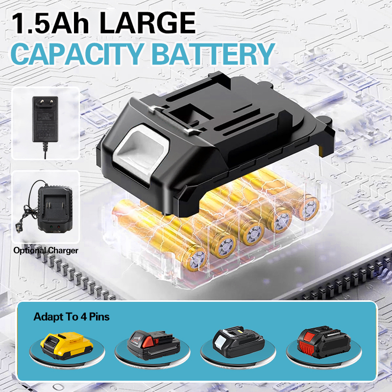 Fast Cutting 8 Inch Mini Electric Chainsaw with Long Lasting Battery