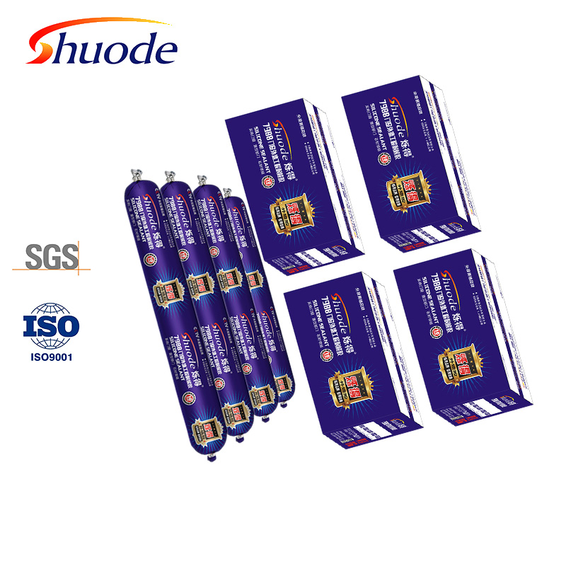 Neutral Silicone Sealant for Glass and Wood, Custom Color Options