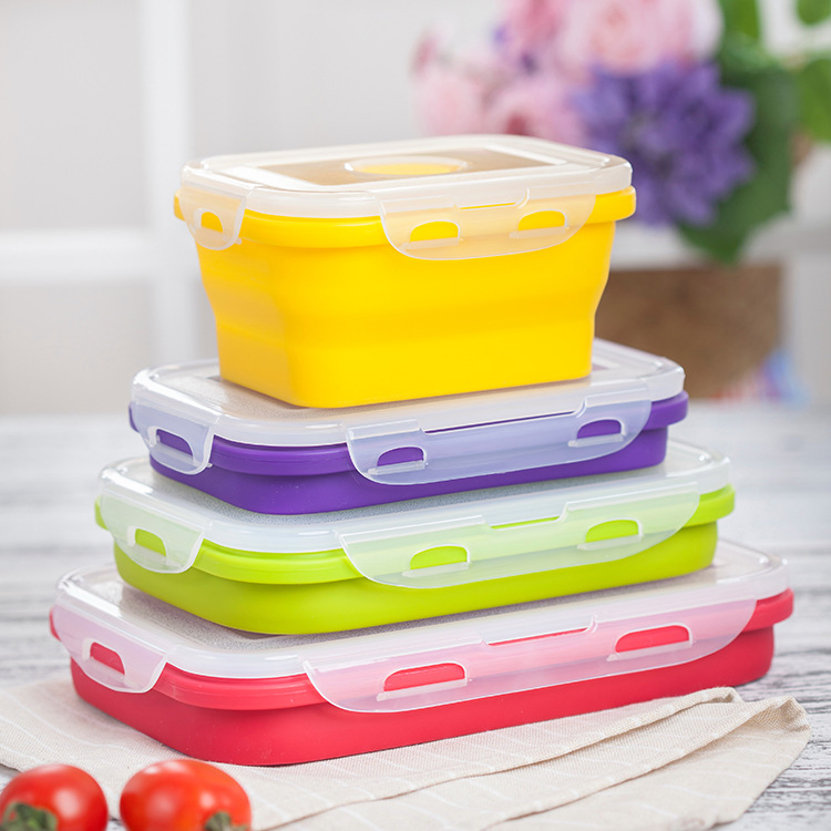 Premium Silicone Meal Prep Containers for Easy Food Storage