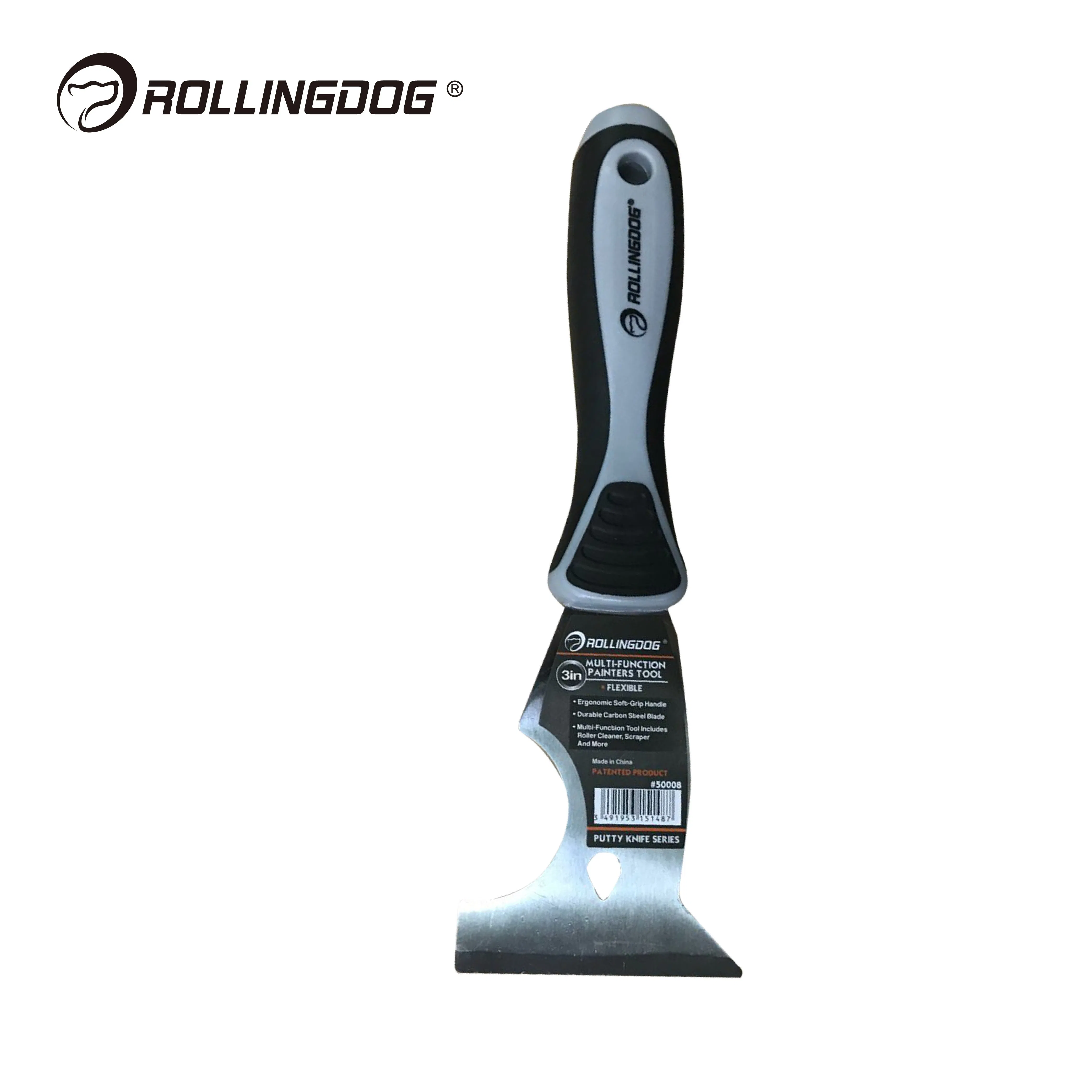 Rollingdog-PRO 50008 6 in 1 Multifunctional Painter's Tool 3 Inch