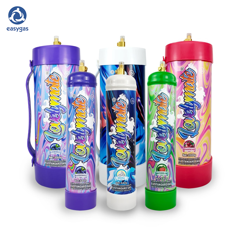 Wholesale Customized Food Grade Nitrous Oxide Tanks 3.3L N2o Cylinder 640g 2000g Whipping Cream N2o Gas Cream Charger