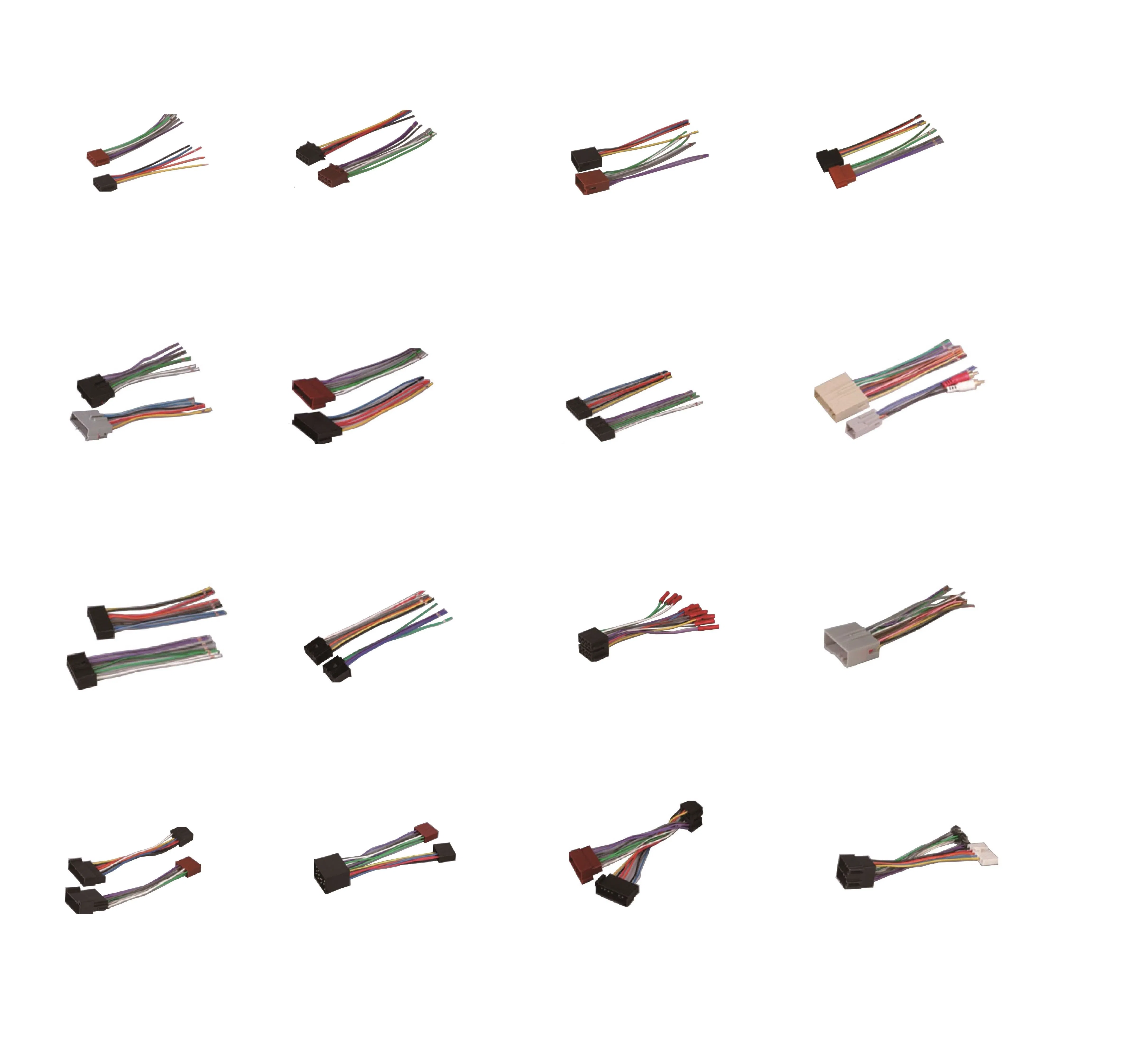 Auto Car Radio Stereo ISO Wire Harness Pioneer Wire Harness Kenwood Wire Harness